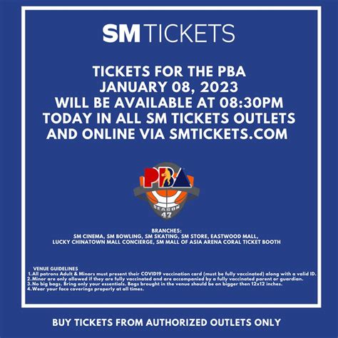 sm tickets pba